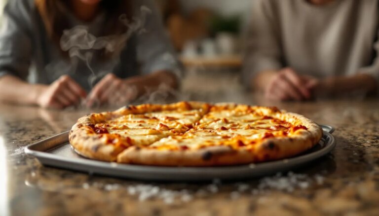 Comment réchauffer une pizza déjà cuite pour un repas chaud délicieux