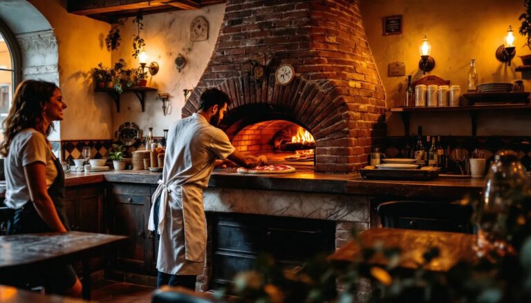 Histoire montrant qui a inventé la pizza, plat italien traditionnel