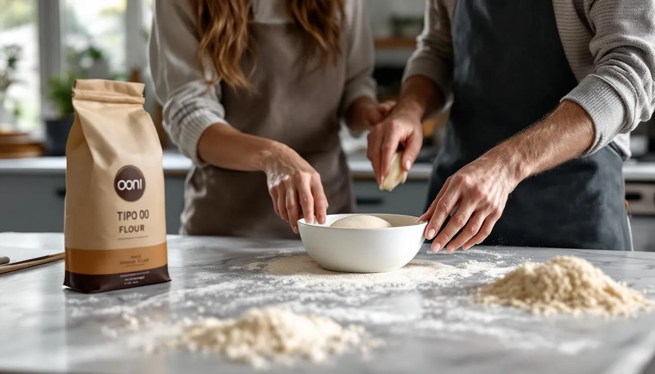 Recette de la pâte à pizza Ooni avec préparation de la pâte maison