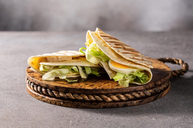 Recette de wrap maison IG bas sans gluten pour repas sain et léger