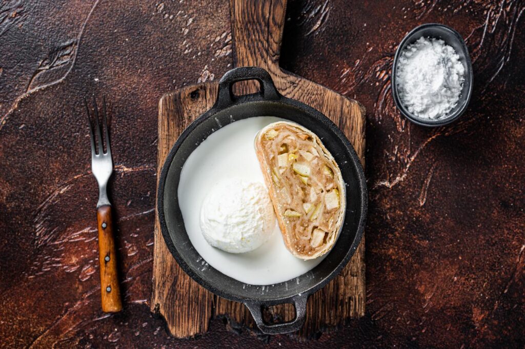 Apfelstrudel, dessert traditionnel allemand