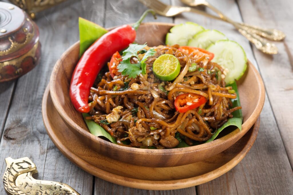 Mie Goreng nouilles et plat traditionnel Indonésie