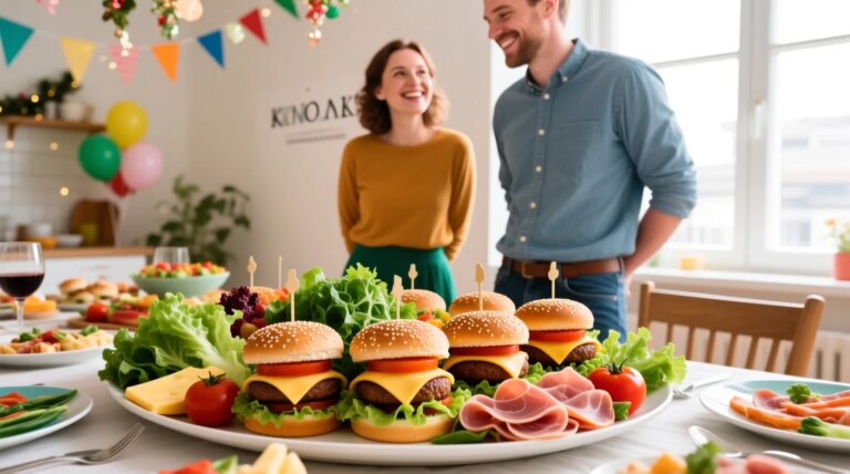 Recette de mini burgers pour apéro froid, petits sandwichs délicieux