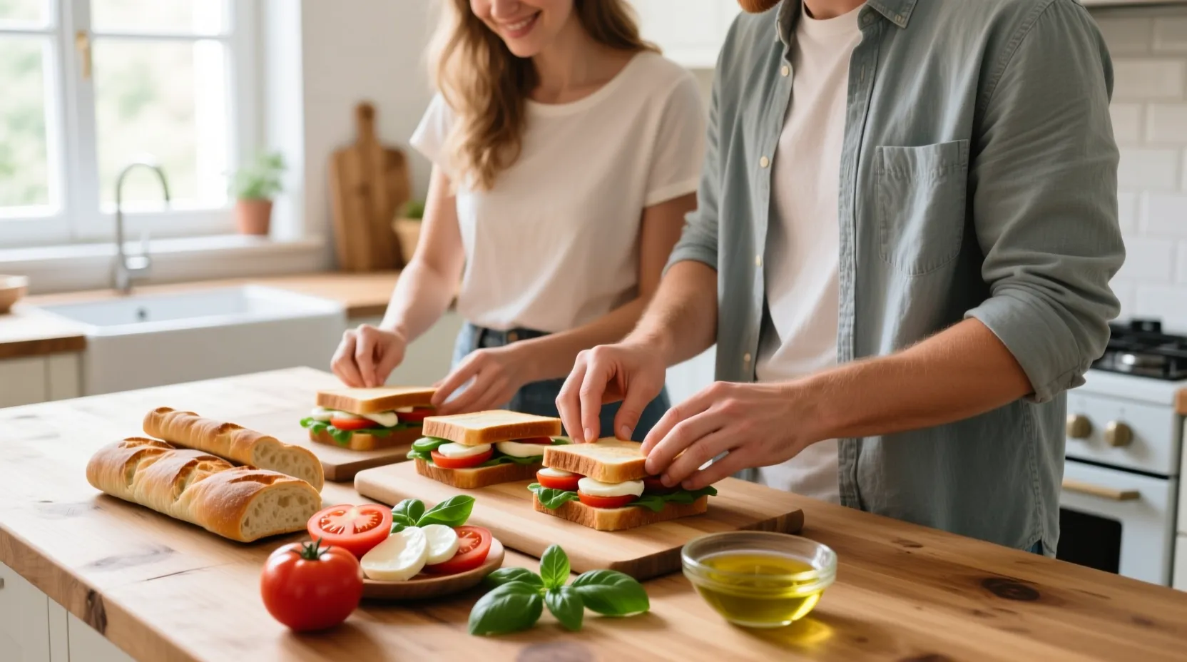 Recette du panini tomate mozza avec sandwich savoureux et fromage fondant
