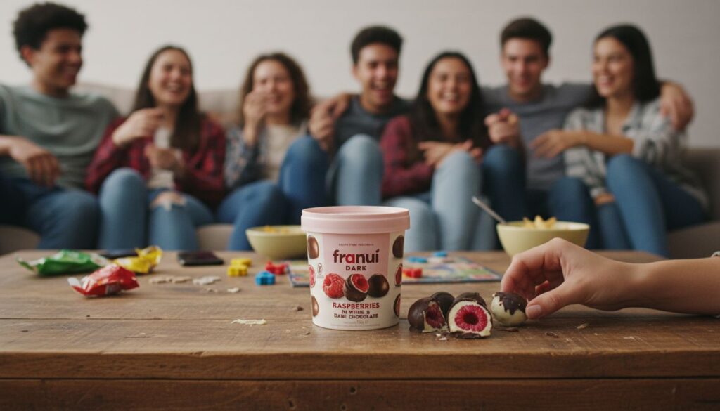 Franui, une framboise chocolatée très populaire sur TikTok