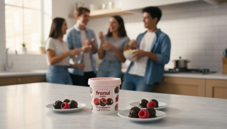 Découvrez le franui, une framboise chocolatée très populaire sur TikTok