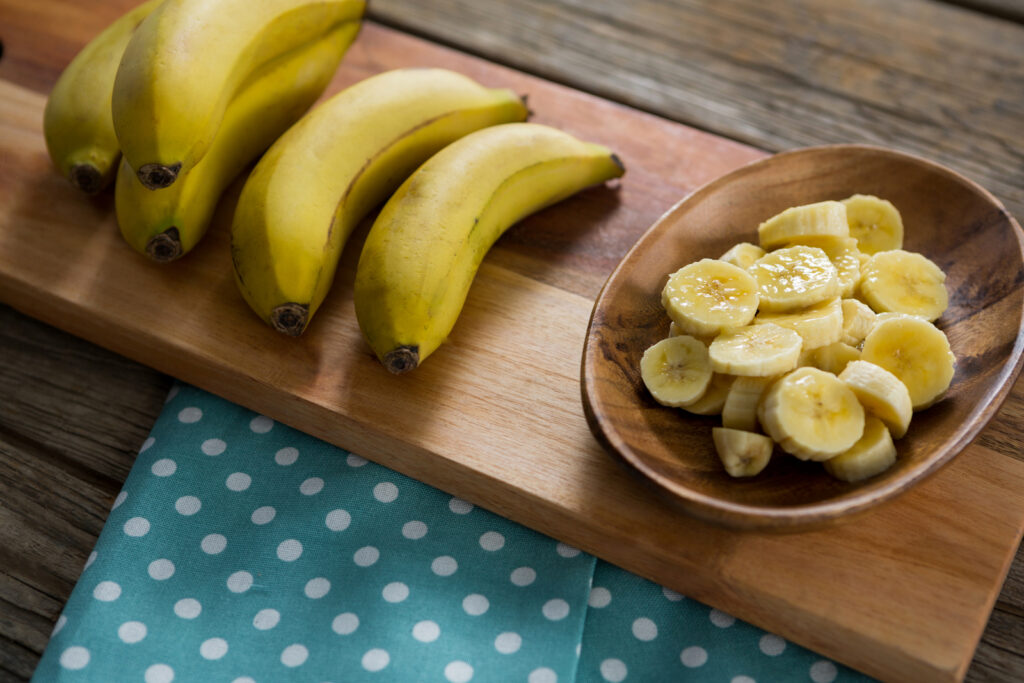 De la banane écrasée pour remplacer les oeufs dans vos recettes