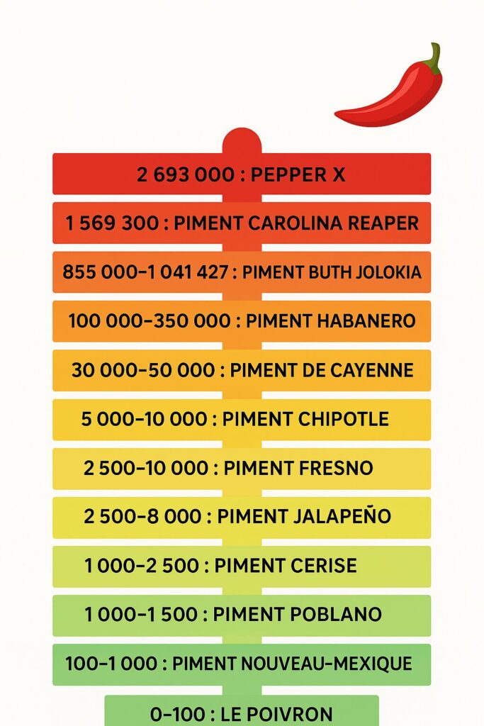 échelle de scoville