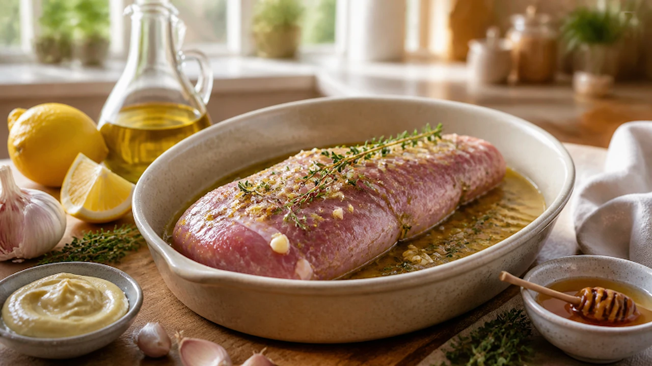 préparation d’une marinade pour filet mignon au barbecue